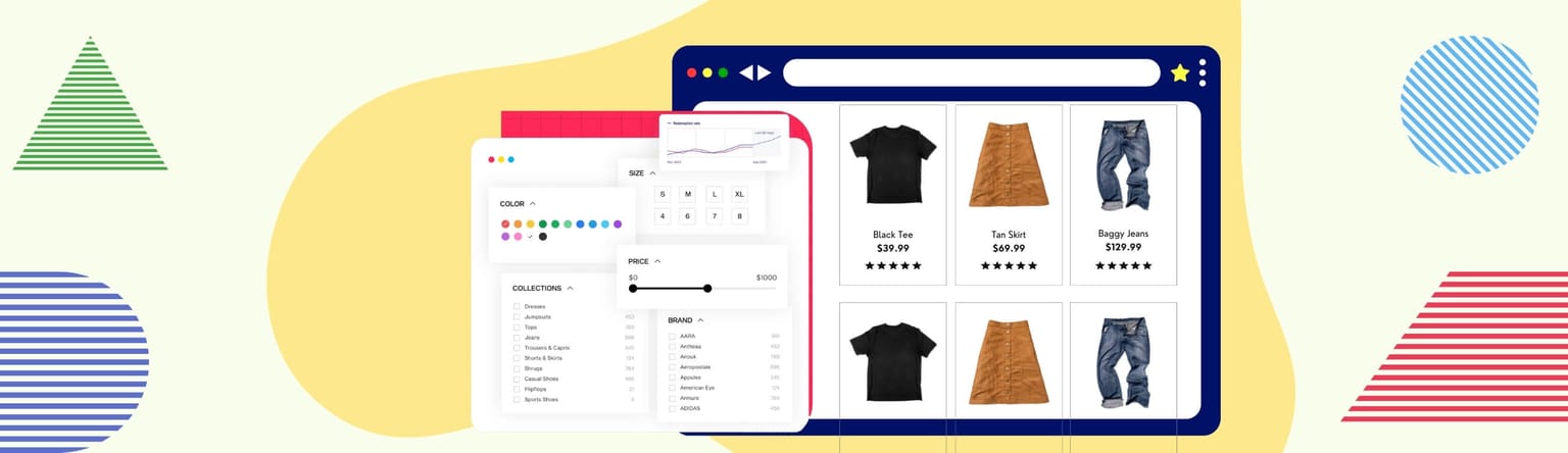 10 Best examples of e-commerce filters UX in 2024