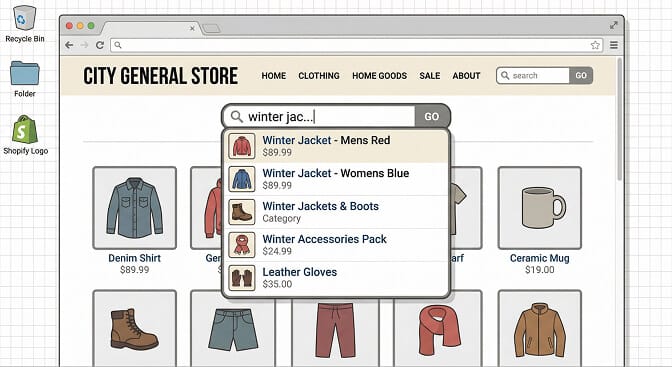 Searchanise search app for Shopify
