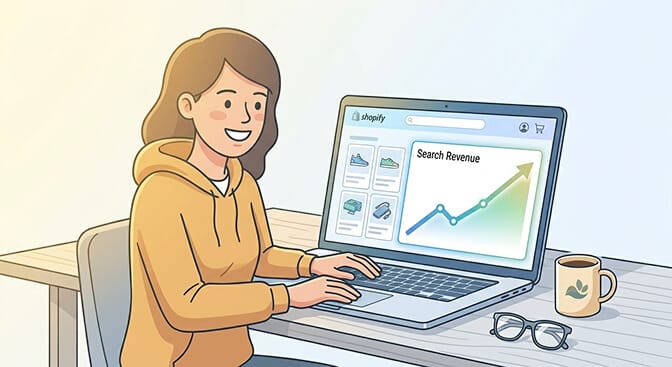 Shopify merchant fixing search relevance over a weekend and doubling search-driven revenue