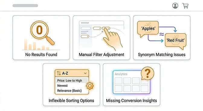 Five warning signs your Shopify store needs ecommerce search automation
