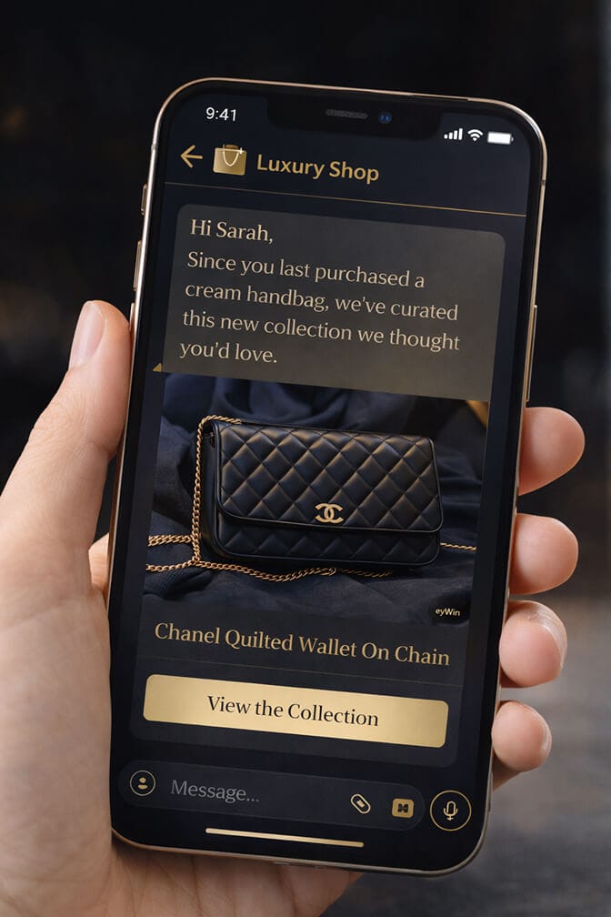 AI virtual assistant concierge for VIP ecommerce customers