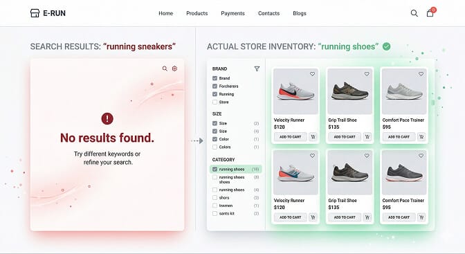 Exact match search trap killing Shopify sales