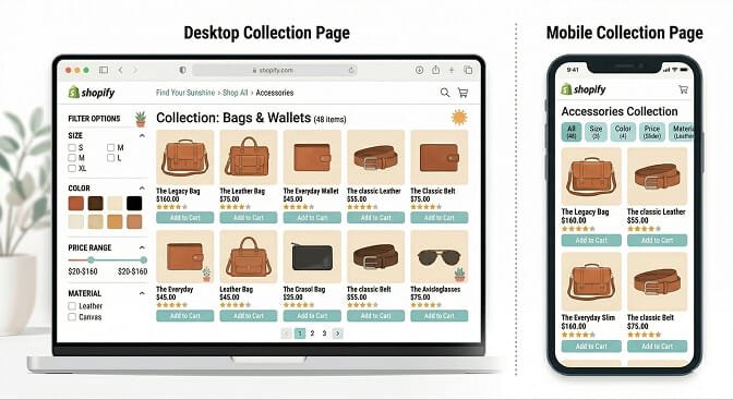Mobile merchandising for Shopify stores is a different sport