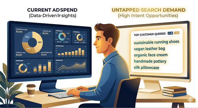 The search bar is the shortest path between intent and revenue