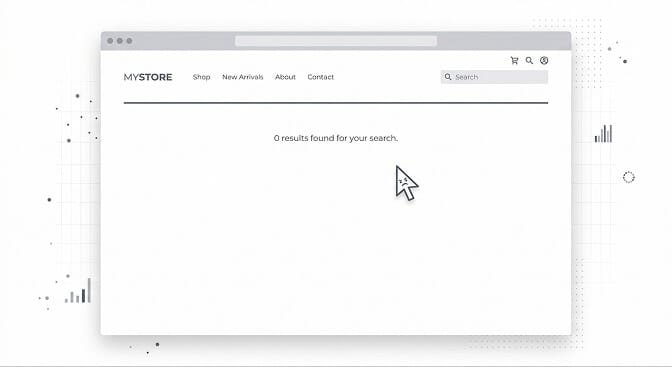Zero result page design mistakes that lose customers