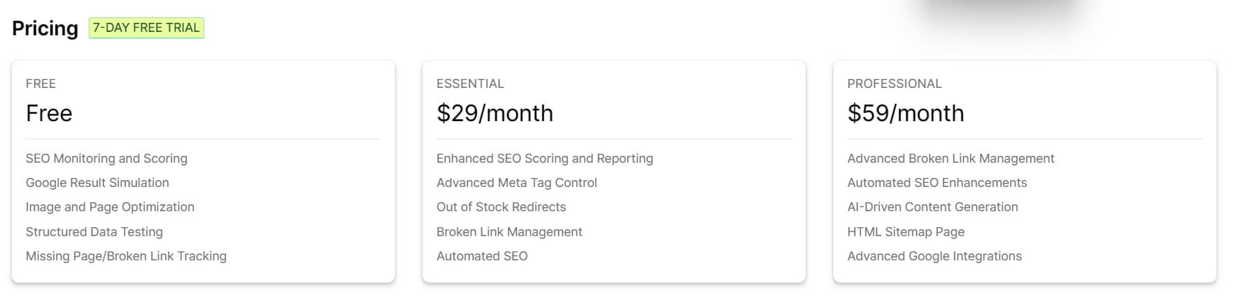 Seo Manager Pricing